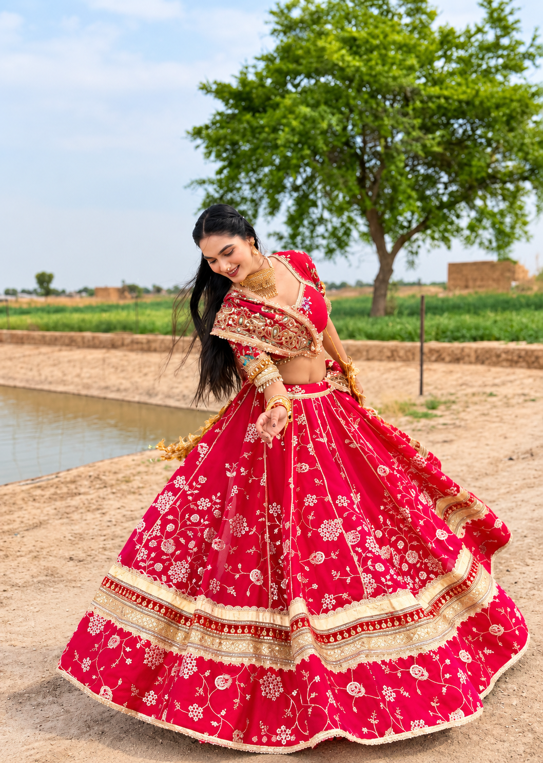 Follow the Tradition - Rajputi Poshak